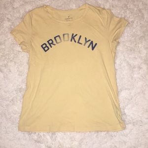 Light yellow Brooklyn soft T